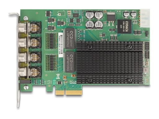 [86054] Delock Netzwerkadapter - PCIe x4 - Gigabit Ethernet (PoE+)