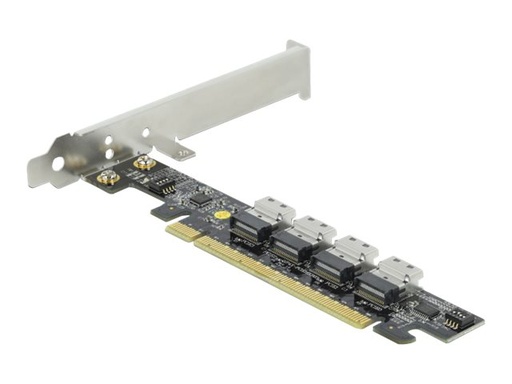 [89030] Delock PCI Express x16 Card to 4 x internal SFF-8654 4i NVMe