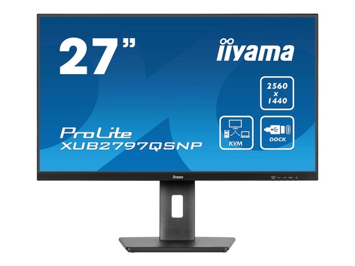 [XUB2797QSNP-B1] Iiyama ProLite XUB2797QSNP-B1 - LED-Monitor - 68.5 cm (27")