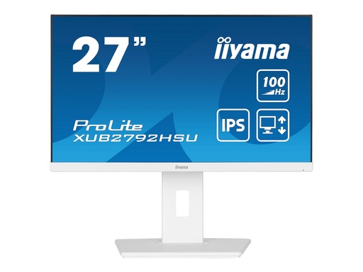 [XUB2792HSU-W6] Iiyama ProLite XUB2792HSU-W6 - LED-Monitor - 68.6 cm (27")