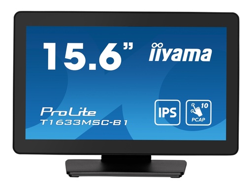 [T1633MSC-B1] Iiyama ProLite T1633MSC-B1 - LED-Monitor - 39.5 cm (15.6")