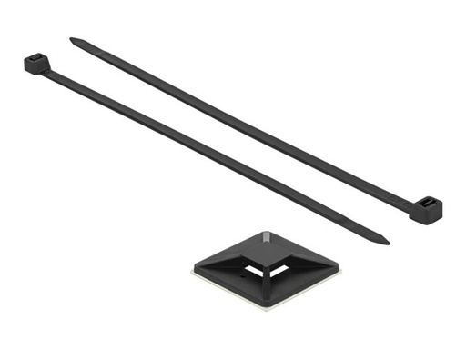 [18675] Delock Kabelbinderhalterung - Schwarz