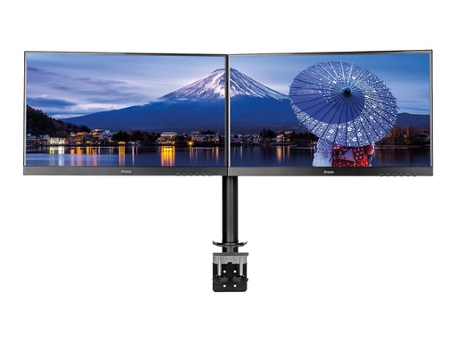 [DS1002C-B1] Iiyama DS1002C-B1 - Befestigungskit - für 2 Monitore (einstellbarer Arm)