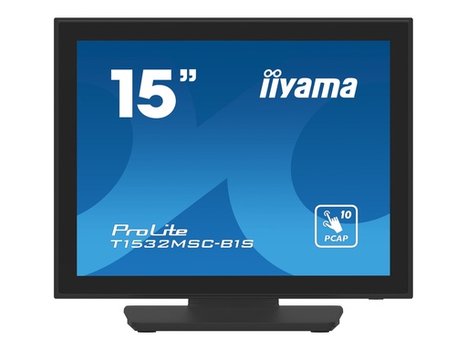 [T1532MSC-B1S] Iiyama ProLite T1532MSC-B1S - LCD-Monitor - 38 cm (15")