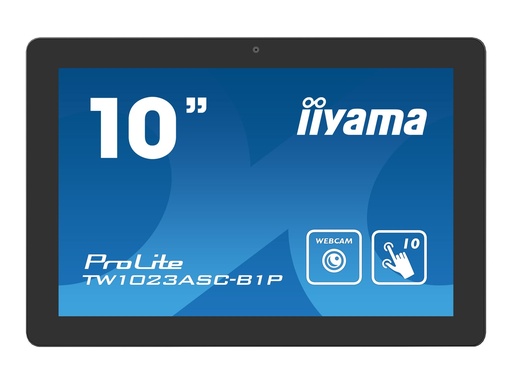 [TW1023ASC-B1P] Iiyama ProLite TW1023ASC-B1P - Android-PC - Touchpanel-PC - 1 RK3288 / 1.8 GHz - RAM 2 GB - SSD - eMMC 16 GB - Cortex-A17 - 1GbE - WLAN: 802.11b/g/n, Bluetooth 4.0 - Android 8.1 (Oreo)