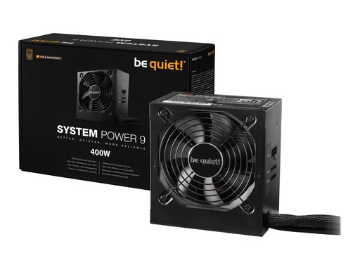 [BN300] Be Quiet! System Power 9 400W CM - Netzteil (intern)