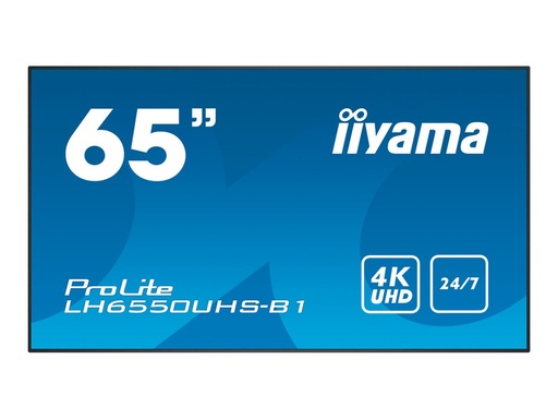 [LH6550UHS-B1] Iiyama ProLite LH6550UHS-B1 - 165 cm (65") Diagonalklasse LCD-Display mit LED-Hintergrundbeleuchtung - Digital Signage - 4K UHD (2160p)