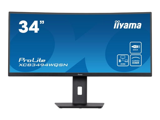 [XCB3494WQSN-B5] Iiyama ProLite XCB3494WQSN-B5 - LED-Monitor - gebogen - 86.4 cm (34")