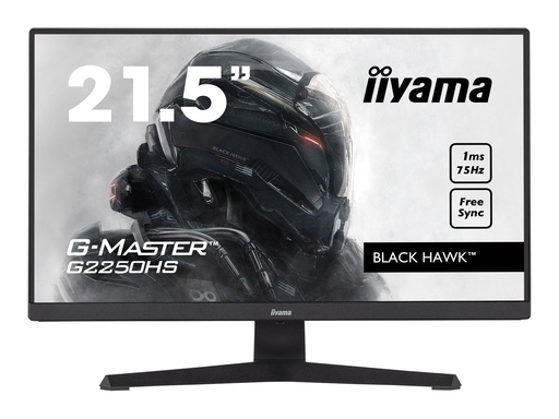 [G2250HS-B1] Iiyama G-MASTER Black Hawk G2250HS-B1 - LED-Monitor - 55.9 cm (22")