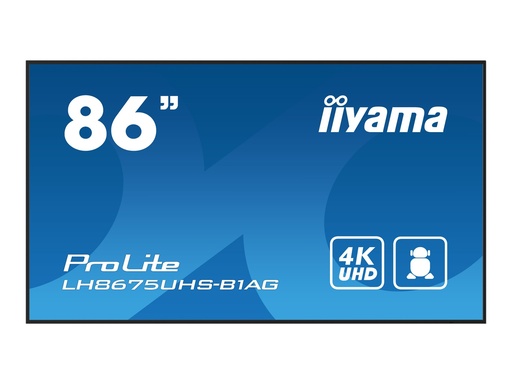 [LH8675UHS-B1AG] Iiyama ProLite LH8675UHS-B1AG - 218 cm (86") Diagonalklasse (217.4 cm (85.6")