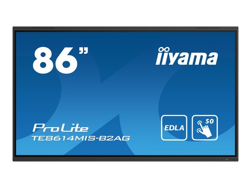 [TE8614MIS-B2AG] Iiyama ProLite TE8614MIS-B2AG - 218 cm (86") Diagonalklasse (217.4 cm (85.6")