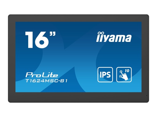 [T1624MSC-B1] Iiyama ProLite T1624MSC-B1 - LED-Monitor - 39.5 cm (15.6")