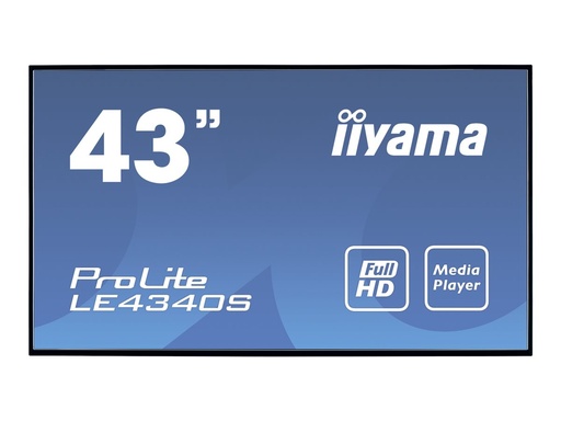 [LE4340S-B3] Iiyama ProLite LE4340S-B3 - 108 cm (43") Diagonalklasse LCD-Display mit LED-Hintergrundbeleuchtung