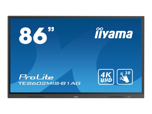 [TE8602MIS-B1AG] Iiyama ProLite TE8602MIS-B1AG - 217.4 cm (86")