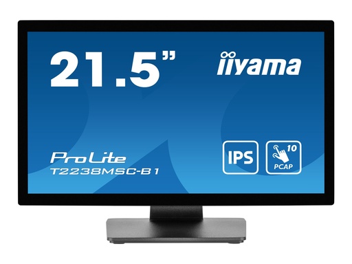 [T2238MSC-B1] Iiyama ProLite T2238MSC-B1 - LED-Monitor - 54.6 cm (21.5")