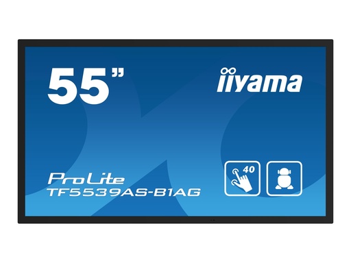 [TF5539AS-B1AG] Iiyama ProLite TF5539AS-B1AG - 140 cm (55") Diagonalklasse (138.7 cm (54.6")
