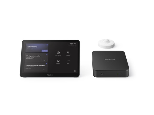 [1206655] Yealink MVC Series MCoreKit-C5-MS - Kit für Videokonferenzen (MTouch Plus Touchpanel, MCore Pro Mini-PC, RoomSensor)