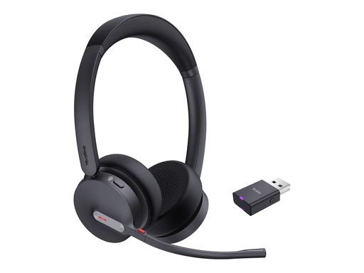 [1208686] Yealink WH64 Hybrid Dual - Headset - On-Ear - DECT / Bluetooth