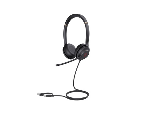 [1308140] Yealink UH37 Dual - Headset - On-Ear - kabelgebunden