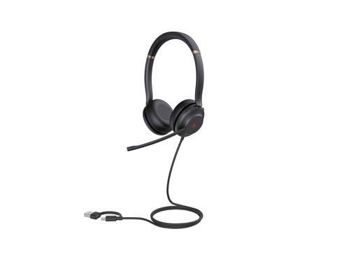 [1308107] Yealink UH37 Dual - Headset - On-Ear - kabelgebunden