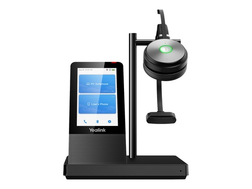 [1308002] Yealink WH66 Mono - Headset - On-Ear - DECT CAT-iq 2.0