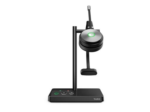 [WH62MONOUC] Yealink WH62 Mono UC Headset, Kabellos, Bro/Callcenter, 20 - 20000 Hz, 80 g, Kopfhrer, Schwarz - Yealink WH62 Mono UC Headset - Kabellos