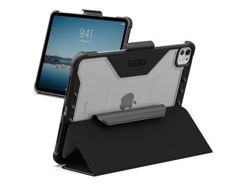 [124477114043] Urban Armor Gear UAG Plyo Series - Flip-Hülle für Tablet - Black Ice