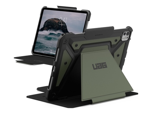 [124475117272] Urban Armor Gear UAG - Flip-Hülle für Tablet - widerstandsfähig - Polyurethan (PU)