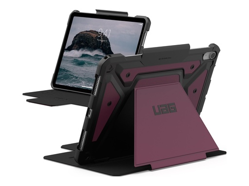 [124473119049] Urban Armor Gear UAG Metropolis SE Series - Flip-Hülle für Tablet - widerstandsfähig - Polyurethan (PU)