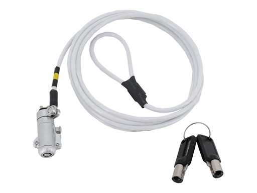 [001378] Mobilis Sicherheitskabelschloss - Schwarz