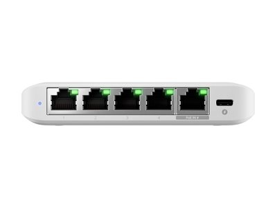 [USW-FLEX-2.5G-5] Ubiquiti UniFi Switch Flex Mini 2.5G - Switch - L2+ - managed - 4 x 2.5GBase-T + 1 x 2.5GBase-T (PoE)