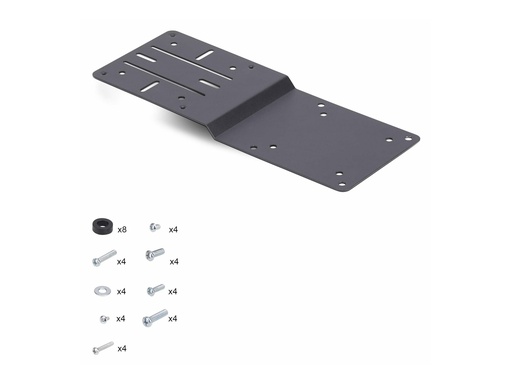 [DOCK-NUC-VESA-MOUNT] StarTech.com VESA Mounting Bracket for NUC/Thin Clients/Docking Stations - Montagekomponente (2 VESA-Befestigungshalterungen)