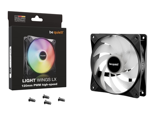 [BL123] Be Quiet! Light Wings LX - Gehäuselüfter - PWM High-Speed