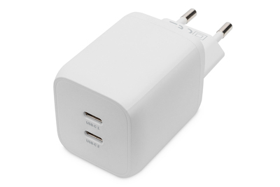 [DA-10063] DIGITUS USB-C Ladegerät, 2-Port, 65W GaN