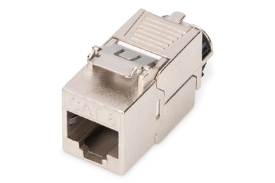 [DN-93816] DIGITUS CAT 8.1 Keystone Modul, geschirmt, werkzeugfreier Montageanschluss