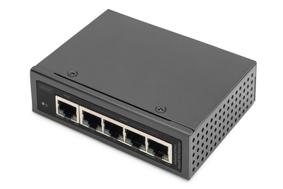 [DN-651143] DIGITUS Industrieller 5-Port Gigabit PoE Extender