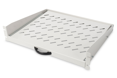 [DN-19-TRAY-2-450] DIGITUS Ausziehbarer Fachboden zum Festeinbau an den vorderen 483 mm (19")-Profilschienen