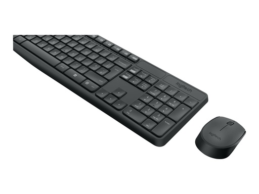 [920-007921] Logitech MK235 - Tastatur-und-Maus-Set - kabellos
