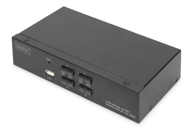 [DS-12880] DIGITUS KVM-Switch, 4-Port, Single-Display, 4K, HDMI®