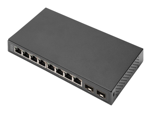 [DN-80067] DIGITUS DN-80067 - Switch - unmanaged - 8 x 10/100/1000 + 2 x SFP (mini-GBIC)