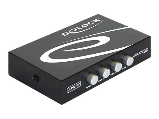 [87634] Delock Switch USB 2.0 4 port manual - USB-Umschalter für die gemeinsame Nutzung von Peripheriegeräten