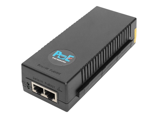 [DN-95108] DIGITUS 10 Gigabit Ethernet PoE+ Injektor, 802.3at, 30 W