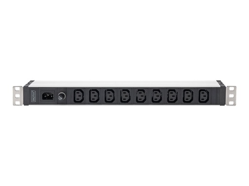 [DN-95429] DIGITUS Steckdosenleiste mit Aluminiumprofil, 9-fach, IEC C14 Eingang