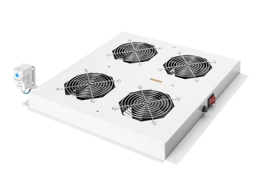 [DN-19-FAN-4-I-6-10] DIGITUS DN-19-FAN-4-I-6-10 - Gestelldach - mit 4 Lüfter, Thermostat