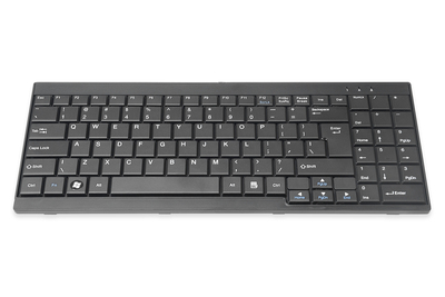 [DS-72000US] DIGITUS Tastatur passend für DIGITUS TFT-Konsolen, US-Layout