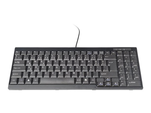 [DS-72000TR] DIGITUS Tastatur passend für DIGITUS TFT-Konsolen, türkisches Layout