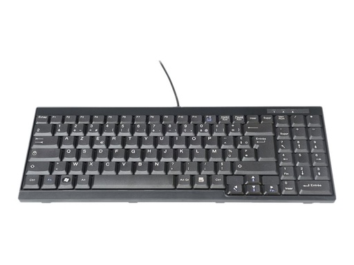 [DS-72000FR] DIGITUS Tastatur passend für DIGITUS TFT-Konsolen, französisches Layout