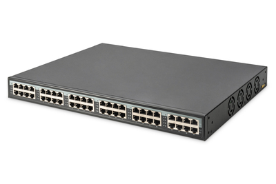 [DN-95117] DIGITUS 24-Port 10G Ethernet PoE+ Injektor, 802.3at, 370 W