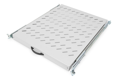 [DN-19 TRAY-2-800] DIGITUS Ausziehbarer Fachboden für 483 mm (19")-Schränke