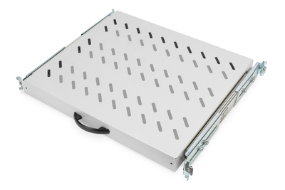 [DN-19 TRAY-2-600] DIGITUS Ausziehbarer Fachboden für 483 mm (19")-Schränke